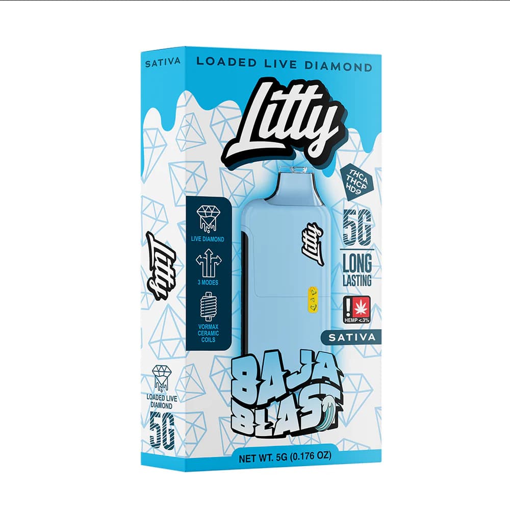 THCA Diamonds Disposable Vape Pen — Baja Blast